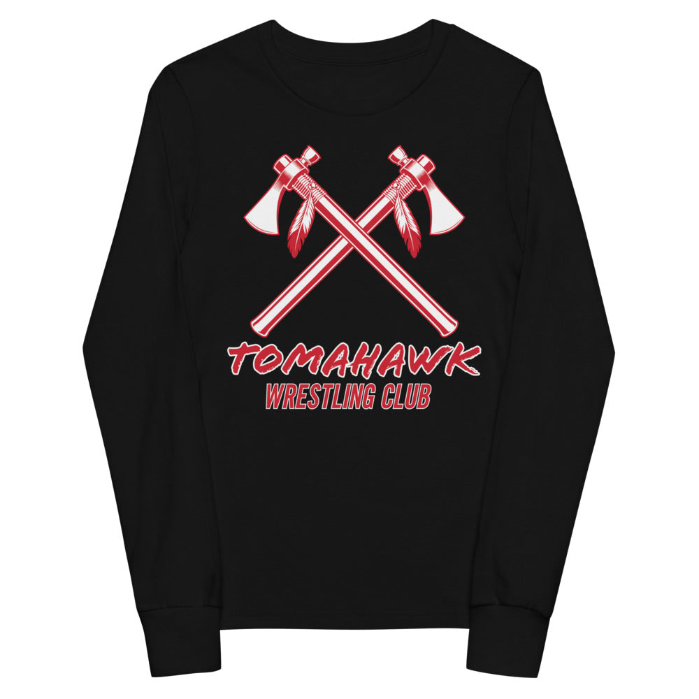 Tomahawk Wrestling Youth long sleeve tee