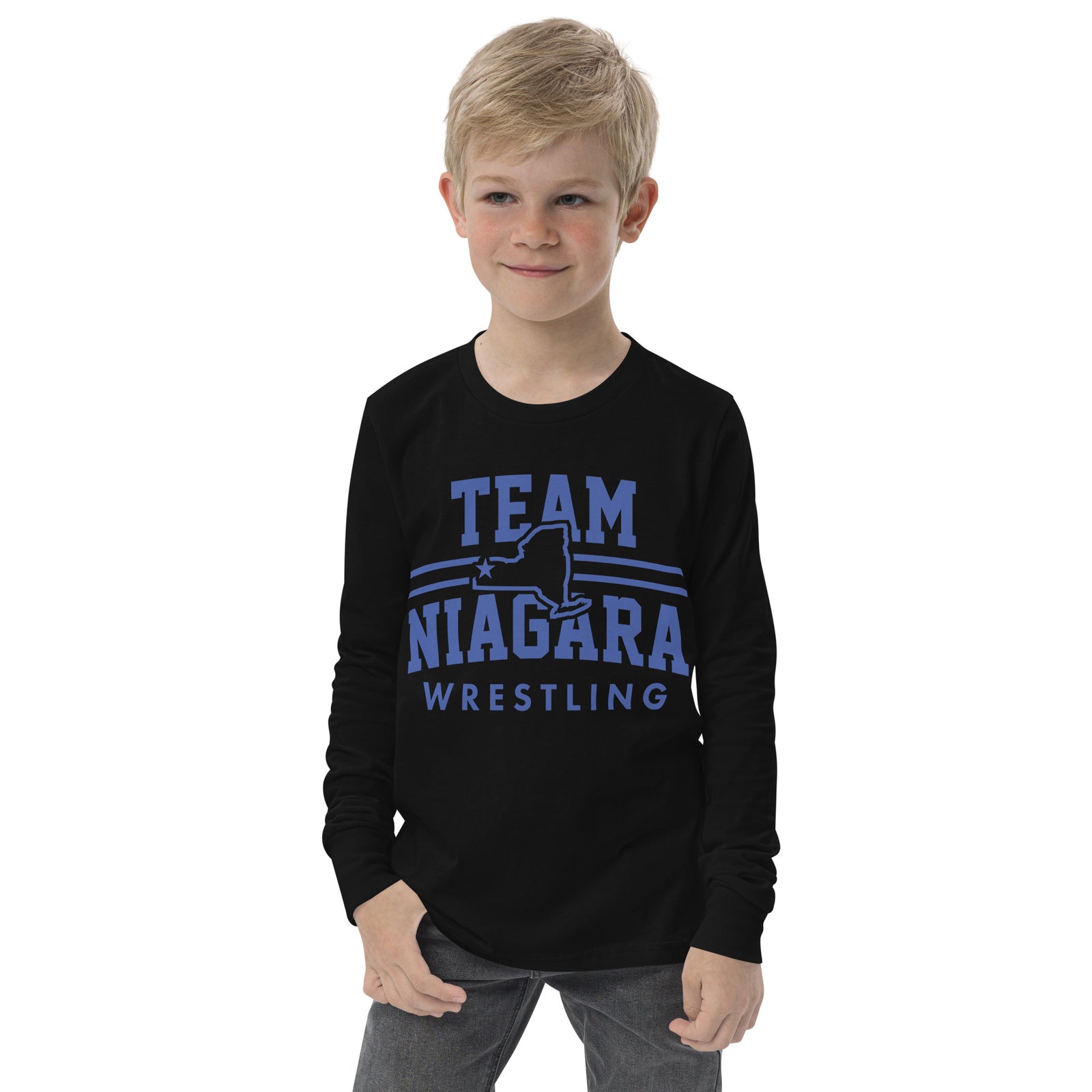 Team Niagara Youth long sleeve tee