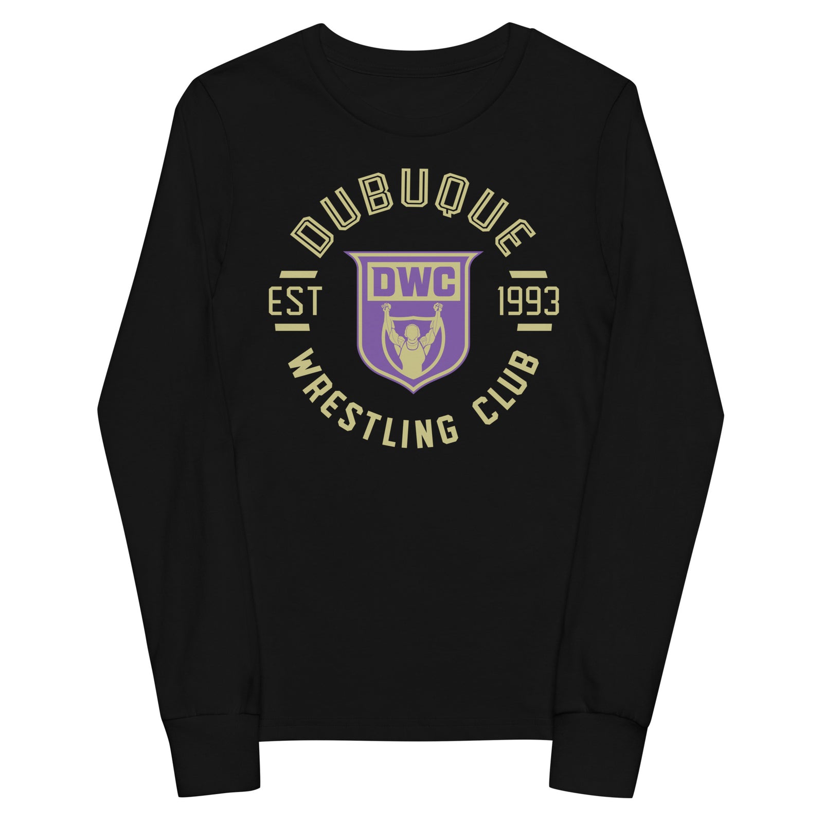 Dubuque Wrestling Club Youth Super Soft Long Sleeve Tee