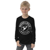 Russellville High School Crusaders Wrestling Youth Super Soft Long Sleeve Tee