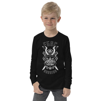 F-5 Grappling (Front + Back) Youth long sleeve tee