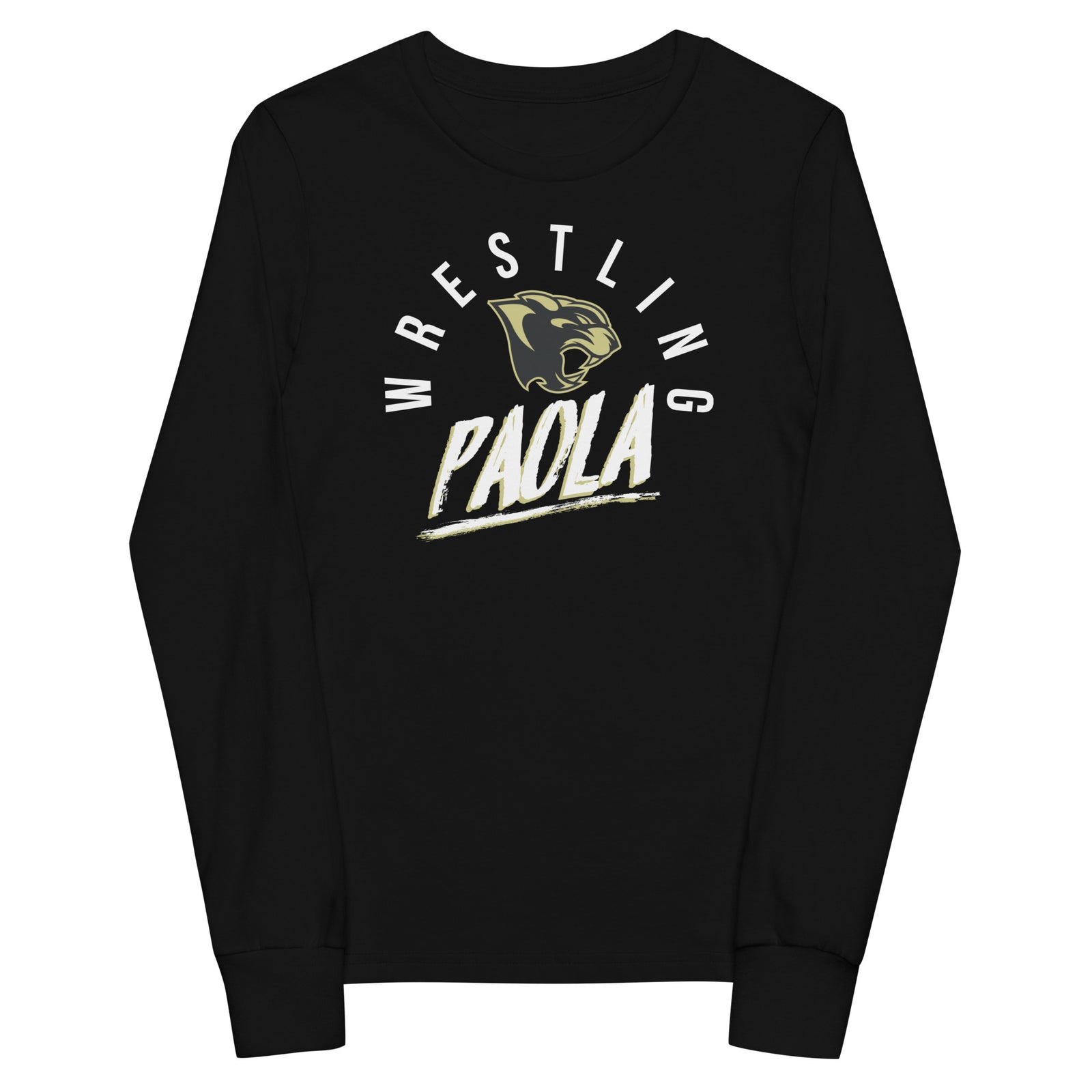 Paola Wrestling Youth Long Sleeve Tee