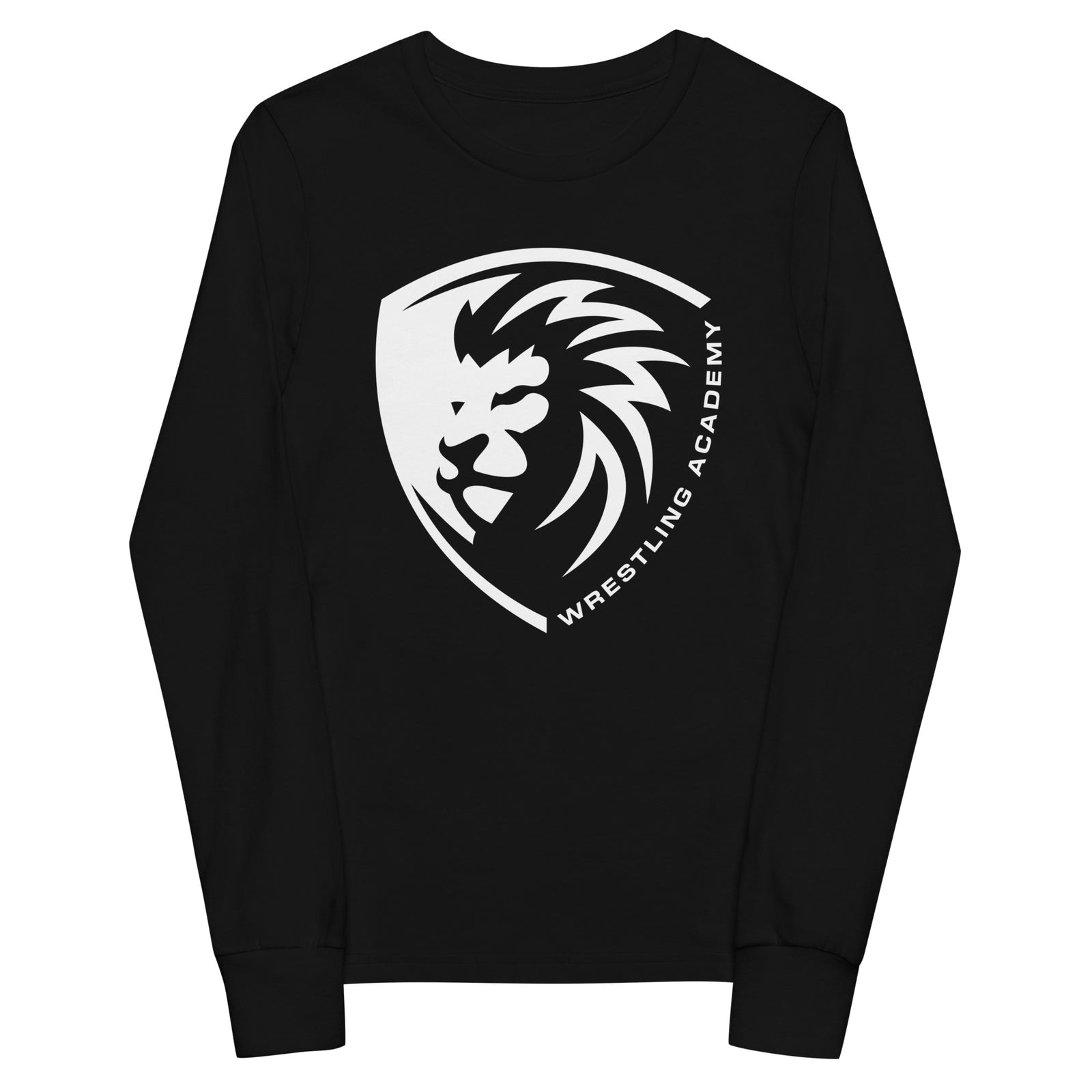 MWC Wrestling Academy Lion Youth long sleeve tee