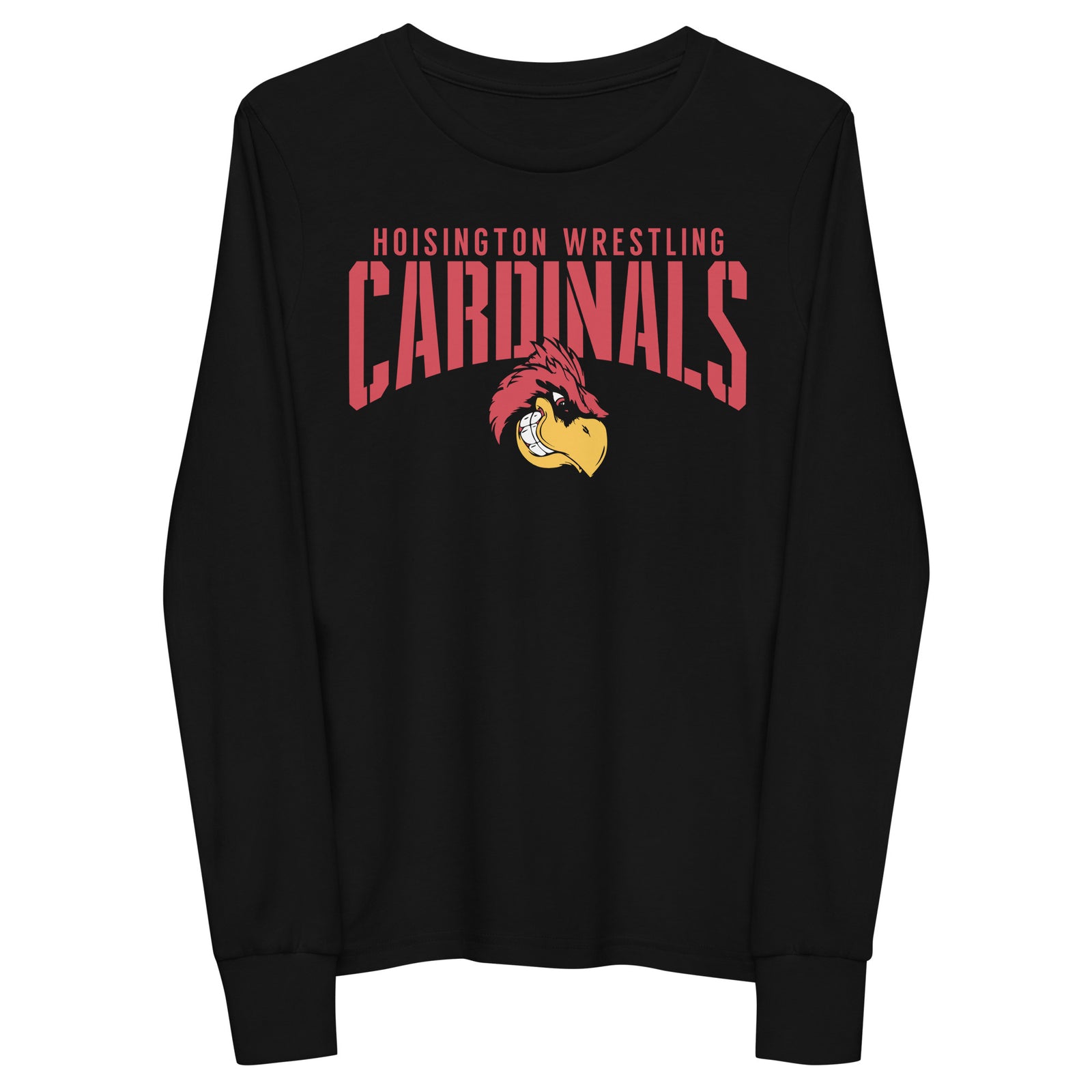 Youth Hoisington Cardinals Wrestling Youth long sleeve tee