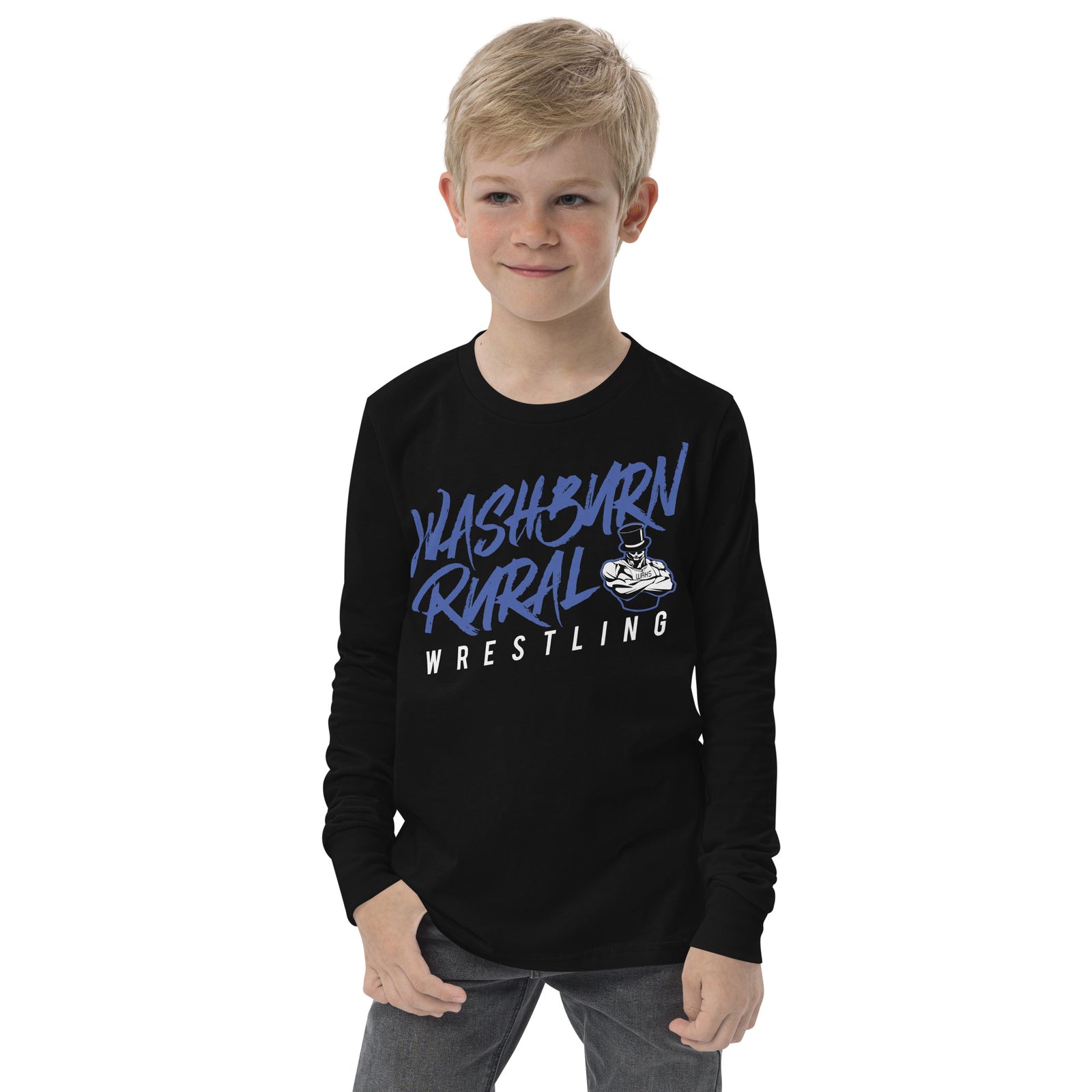 Washburn Rural Graffiti Youth Long Sleeve Tee