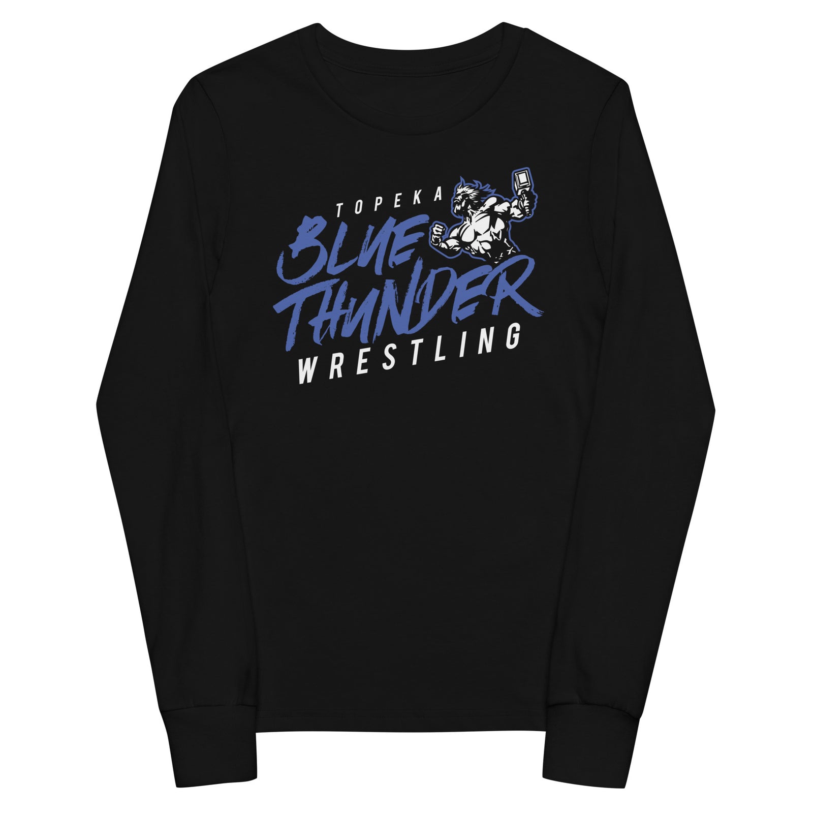 Topeka Blue Thunder Youth Long Sleeve Tee