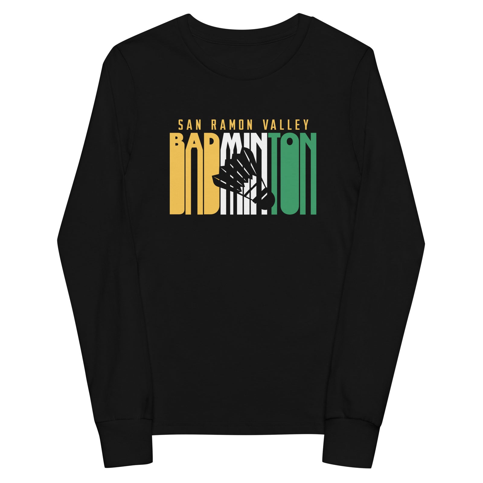 San Ramon Valley Badminton  Badminton  Youth Long Sleeve Tee