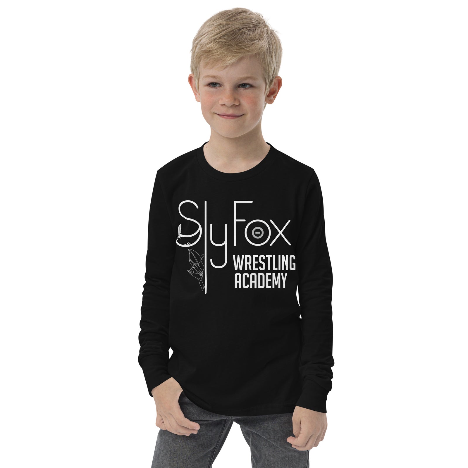 Sly Fox Wrestling Academy Youth Long Sleeve Tee