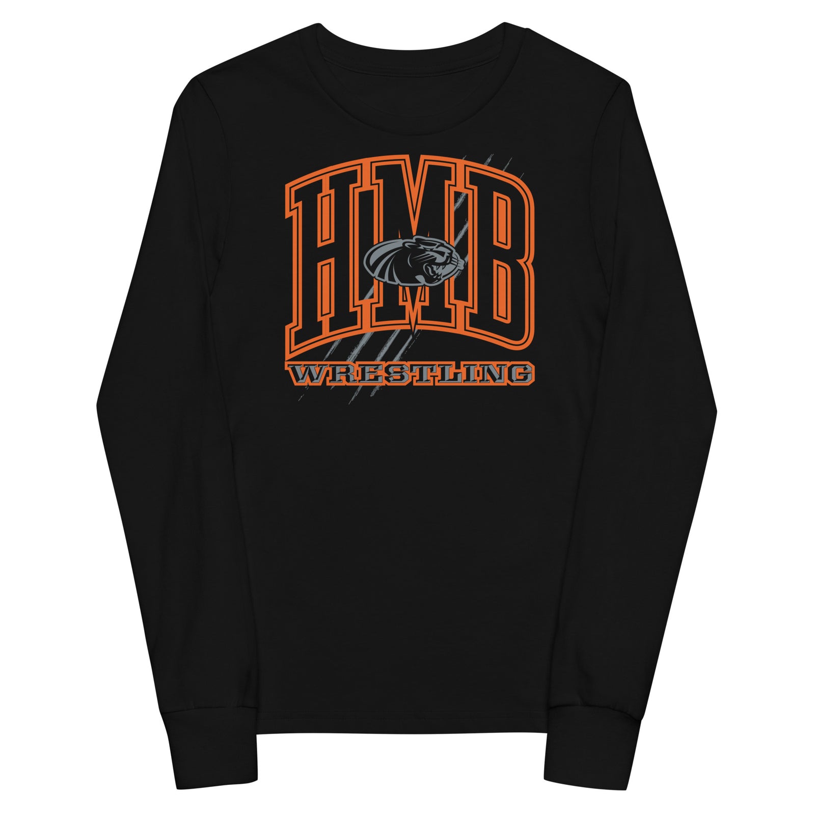 Half Moon Bay Wrestling HNB Youth Long Sleeve Tee