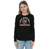 Half Moon Bay Wrestling MASCOT Youth Long Sleeve Tee