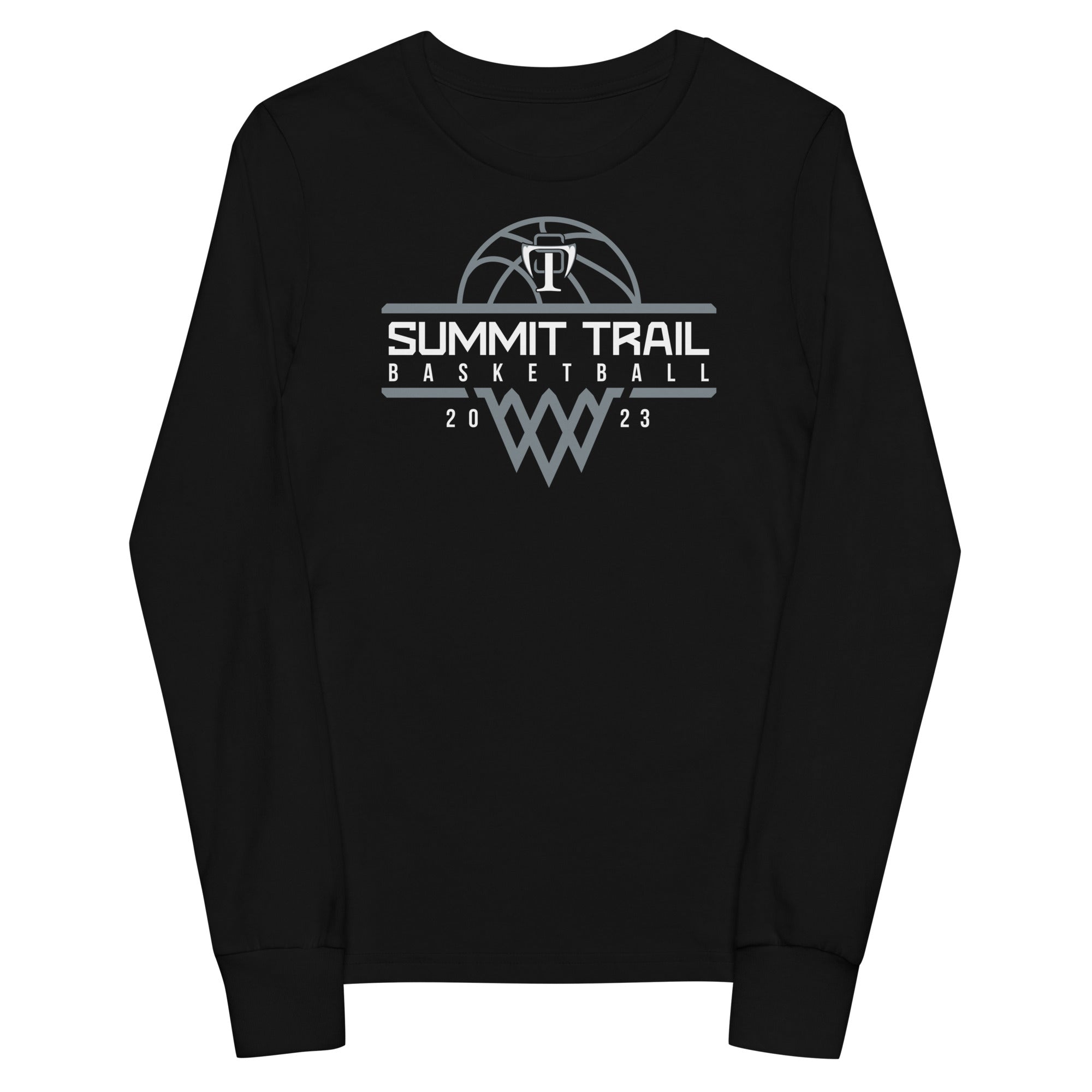 Summit Trail Middle School Basketball Youth Long Sleeve Tee