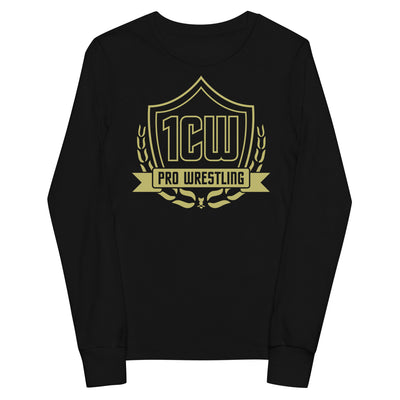 1CW Pro Wrestling Youth Long Sleeve Tee