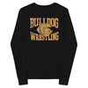 West Allis Central Wrestling Black Youth Long Sleeve Tee