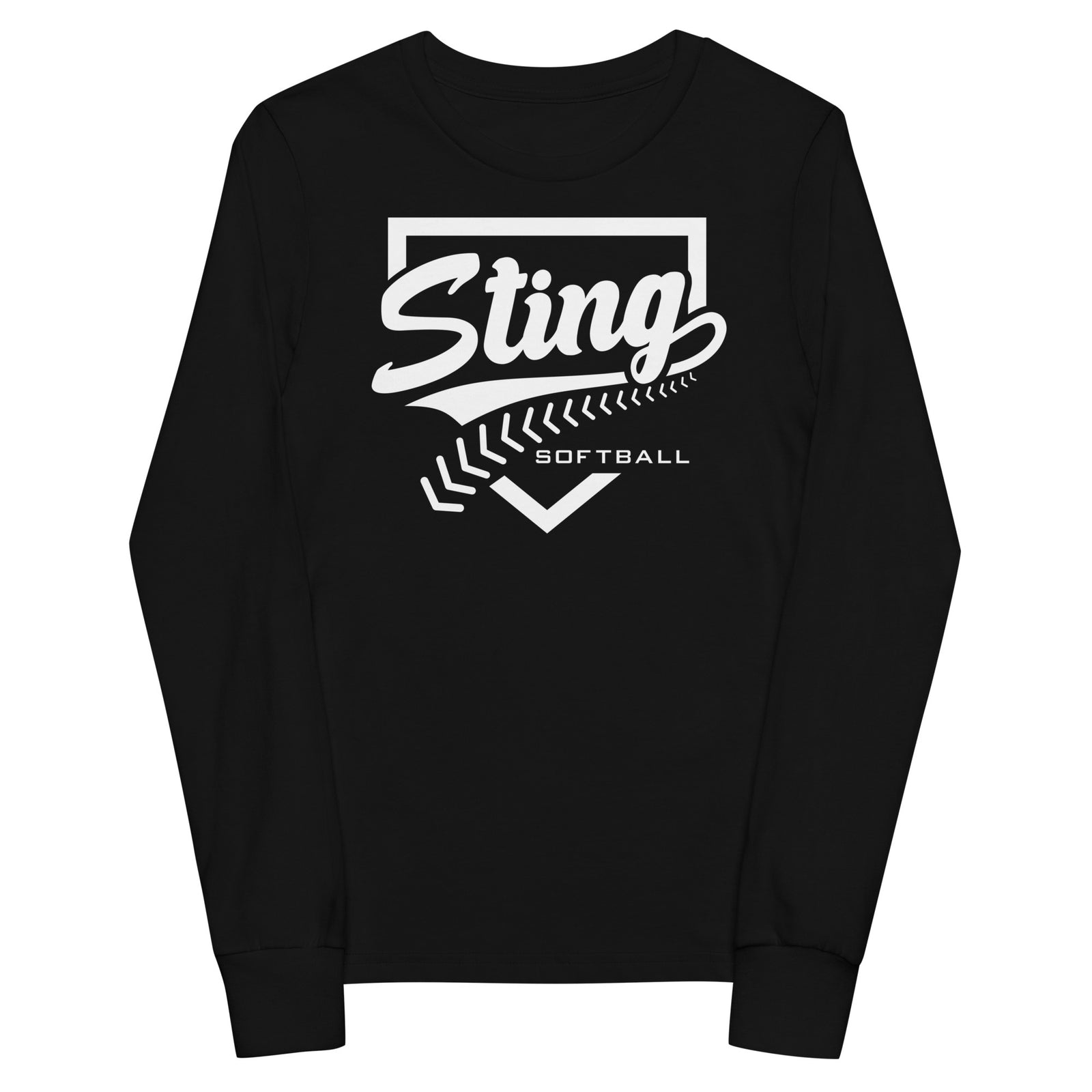Sting Softball Youth Long Sleeve Tee
