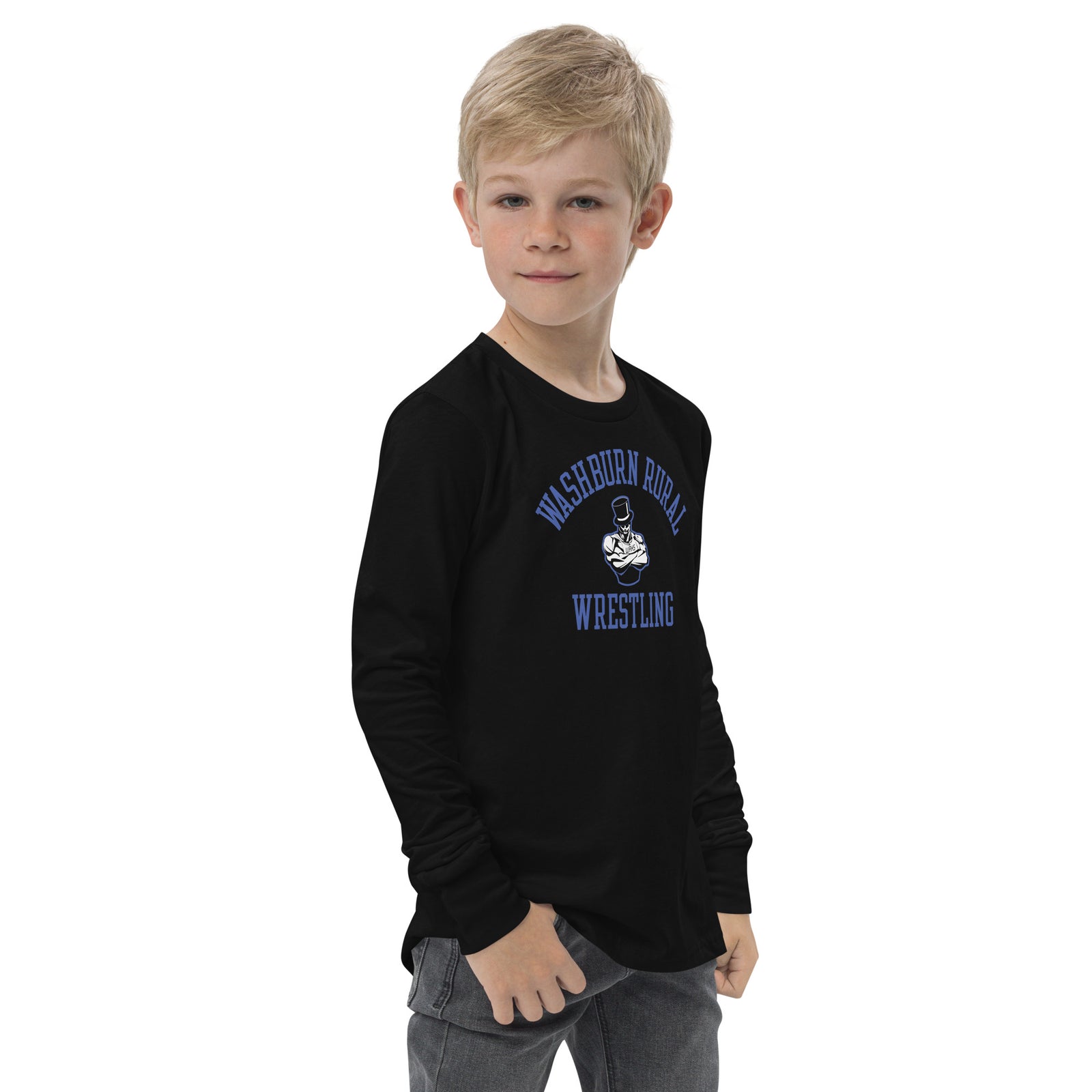 Washburn Rural Arch Youth Long Sleeve Tee
