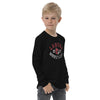Lawson Wrestling Black  Youth Long Sleeve Tee