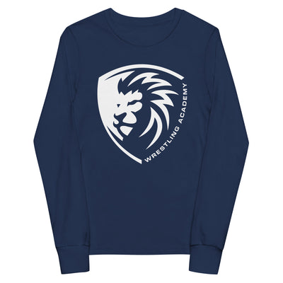 MWC Wrestling Academy Lion Youth long sleeve tee