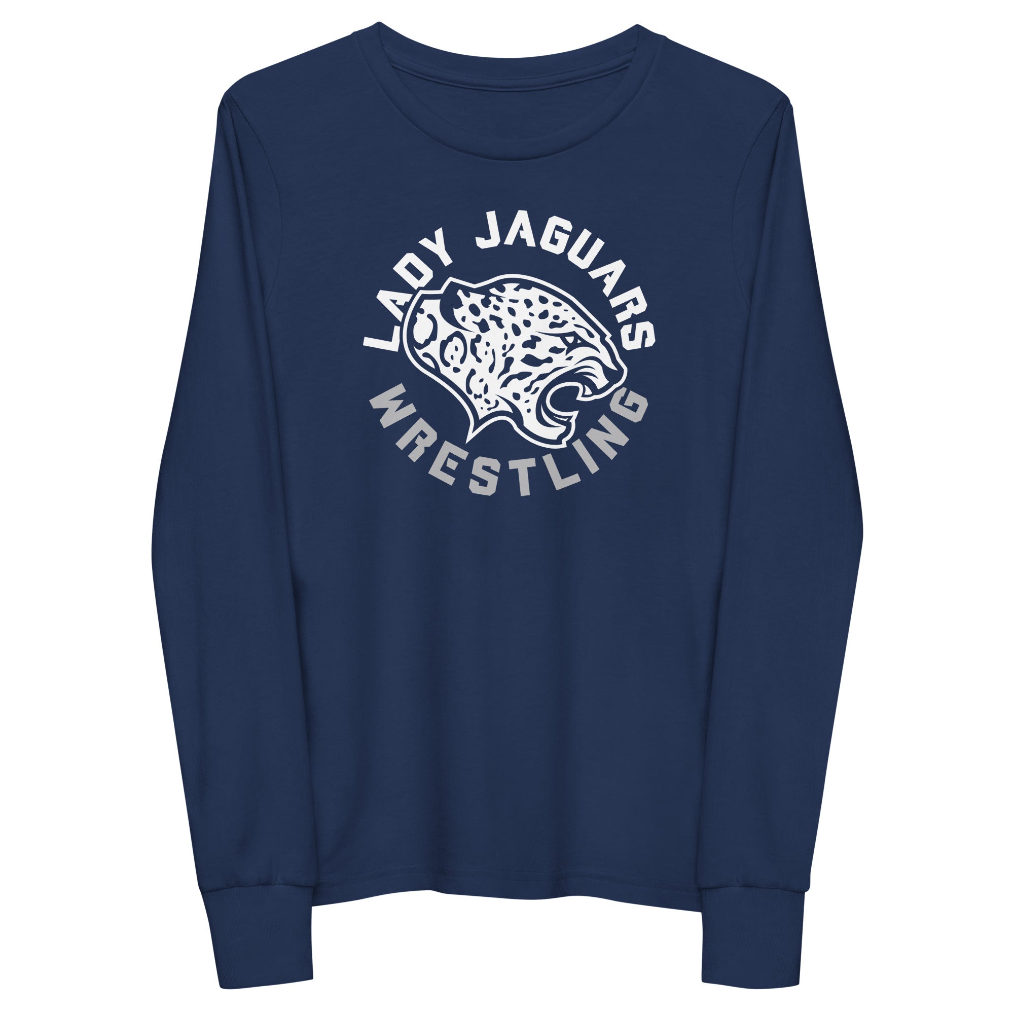 Mill Valley Lady Jaguars Navy Youth Long Sleeve Tee