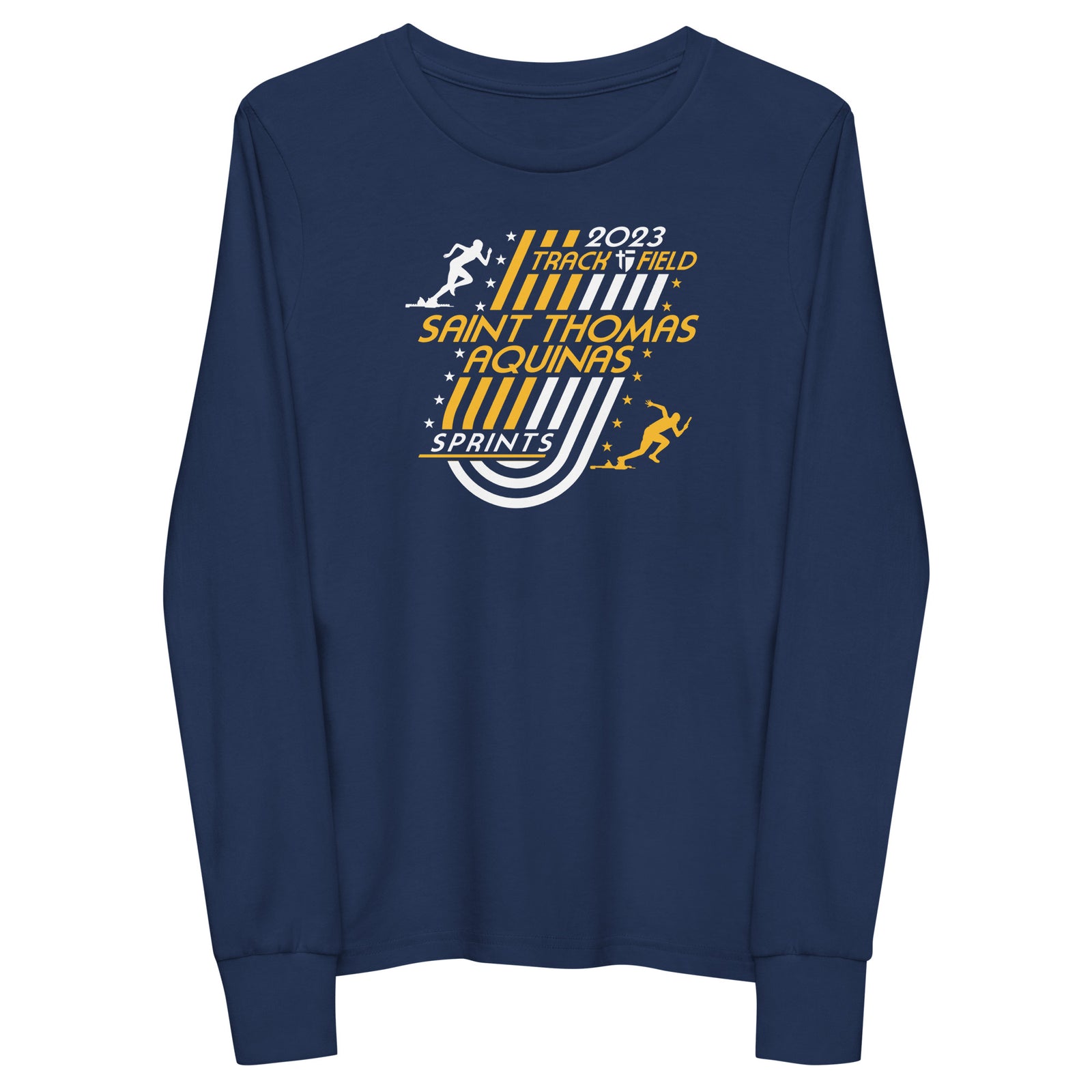 Saint Thomas Aquinas Track & Field Sprints Youth Long Sleeve Tee