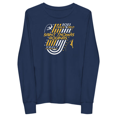 Saint Thomas Aquinas Track & Field Vault Youth Long Sleeve Tee