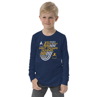 Saint Thomas Aquinas Track & Field Hurdles Youth Long Sleeve Tee