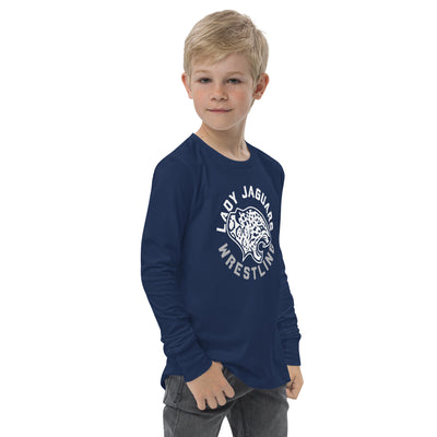 Mill Valley Lady Jaguars Navy Youth Long Sleeve Tee