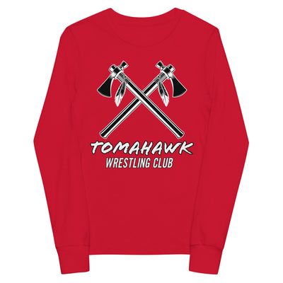 Tomahawk Wrestling Youth long sleeve tee