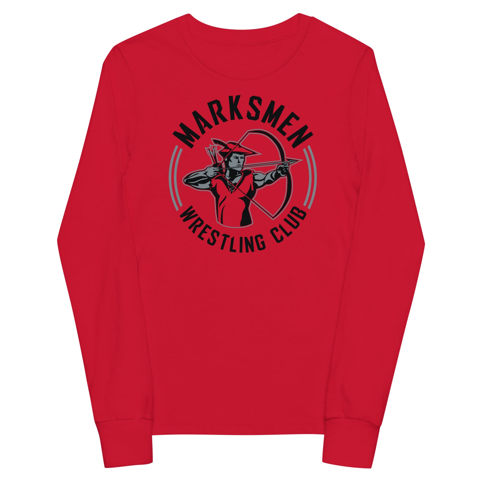 Marksmen Wrestling Club  Youth Long Sleeve Tee