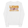 Lions Wrestling Club Youth long sleeve tee