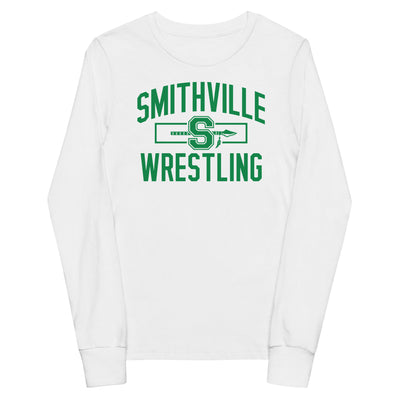 Smithville Wrestling Arch Youth Long Sleeve Tee