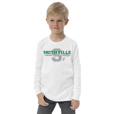 Smithville Wrestling Banner Youth Long Sleeve Tee