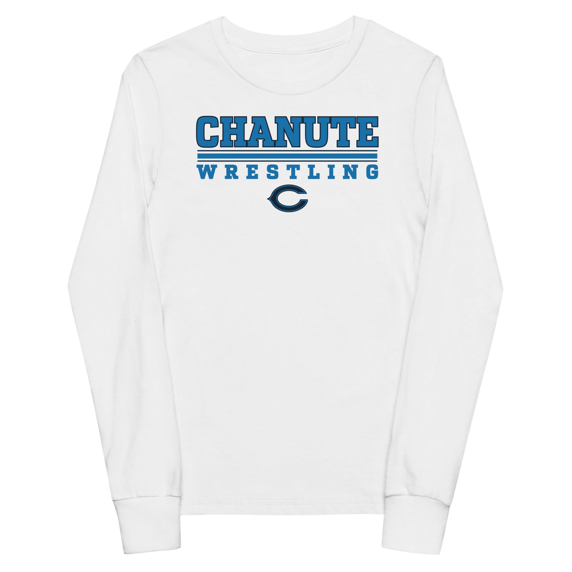 Chanute HS Wrestling Youth Long Sleeve Tee