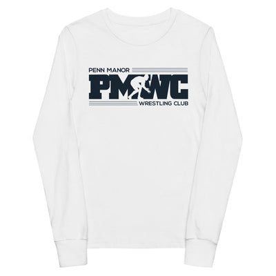 Penn Manor Navy Design Youth Long Sleeve Tee