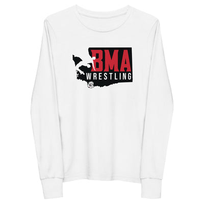 BMA Wrestling Academy Youth Long Sleeve Tee