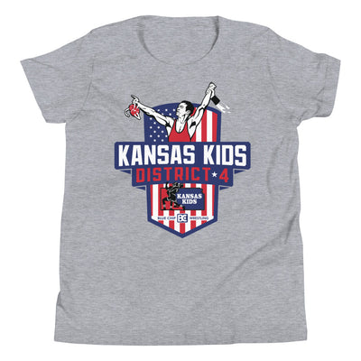 Kansas Kids District 4 Youth Super Soft Short-Sleeve T-Shirt