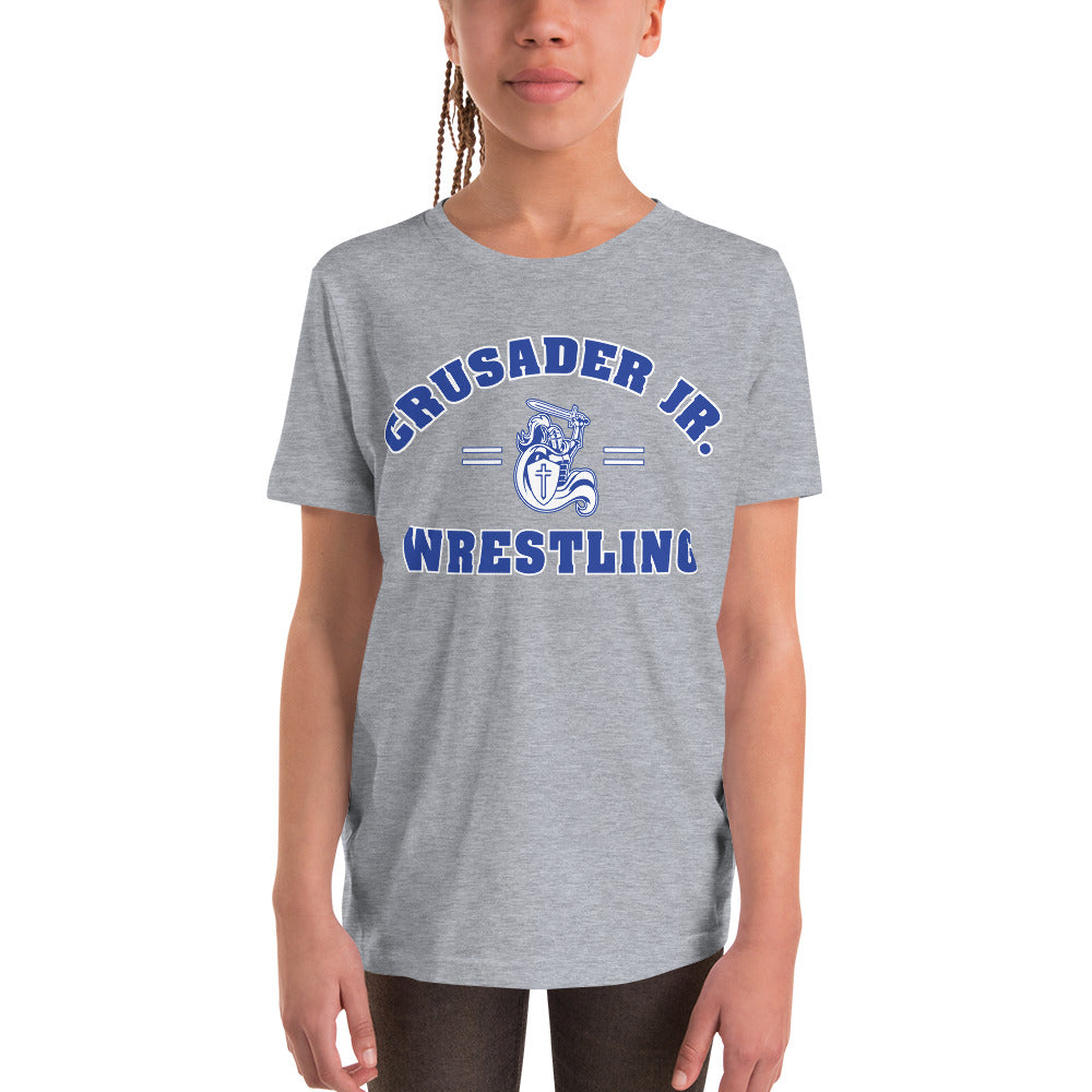 Crusader Jr. Wrestling 1 Youth Short Sleeve T-Shirt