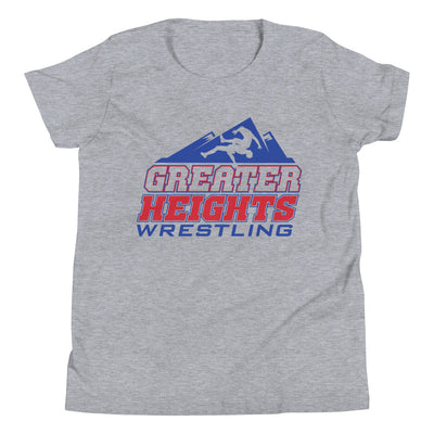 Greater Heights Wrestling 1 Youth Short Sleeve T-Shirt
