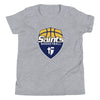 Youth Saints Basketball Grey Youth Short Sleeve T-Shirt