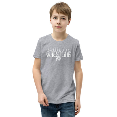 De Soto Kids Wrestling Grey Youth Staple Tee
