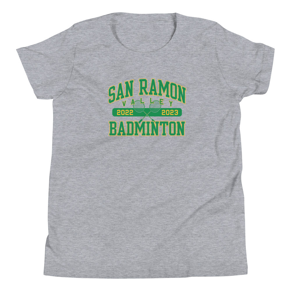 San Ramon Valley Badminton  SRV Youth Staple Tee
