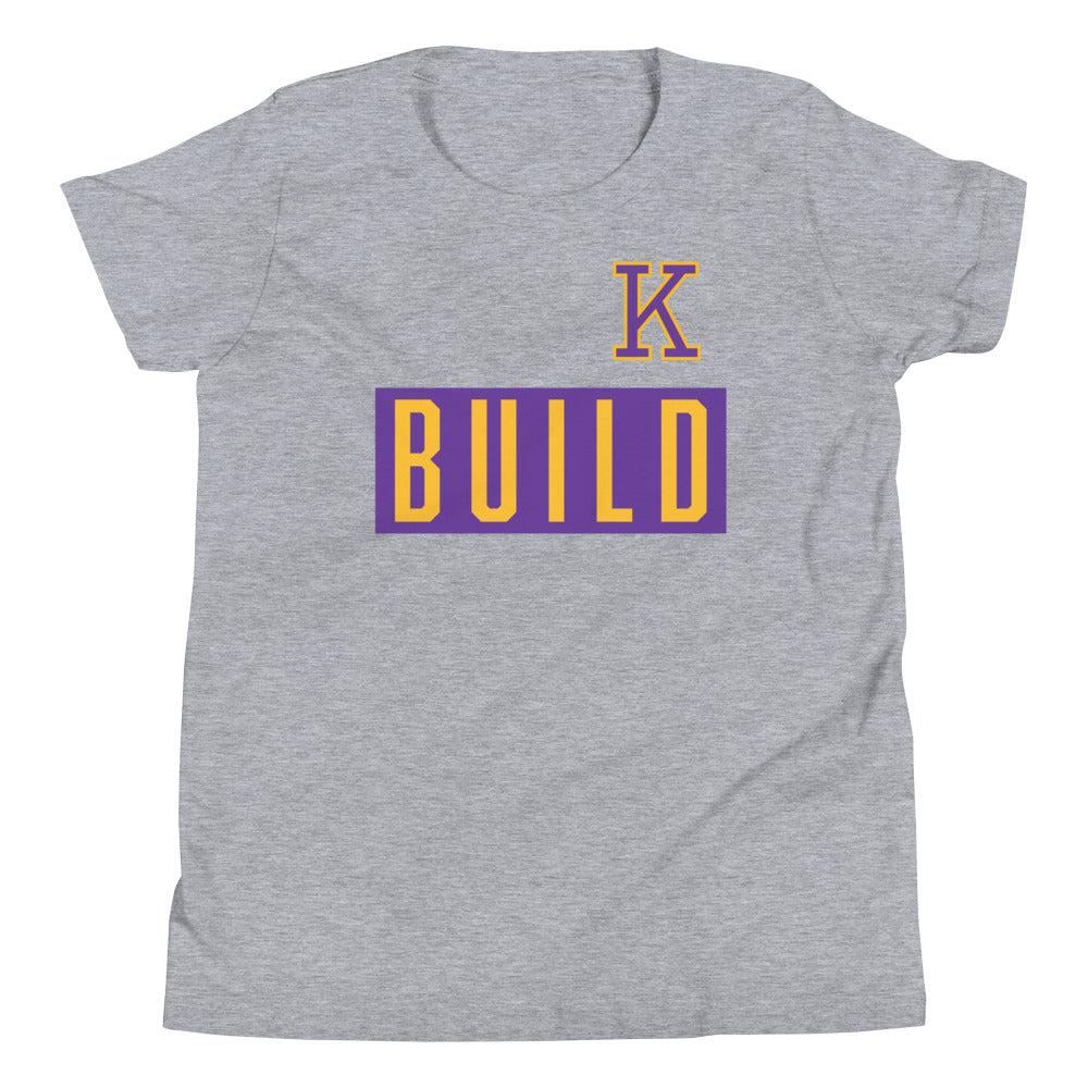 Kearney High School Wrestling K Build Youth Short Sleeve T-Shirt