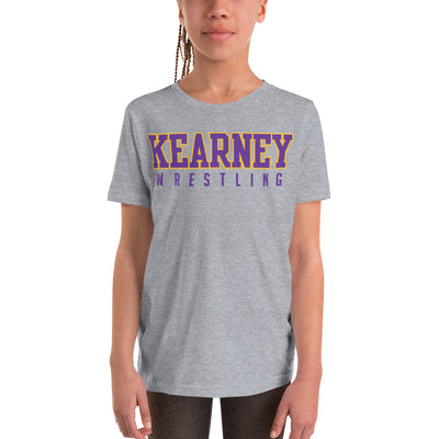 Kearney High School Wrestling Youth Short Sleeve T-Shirt