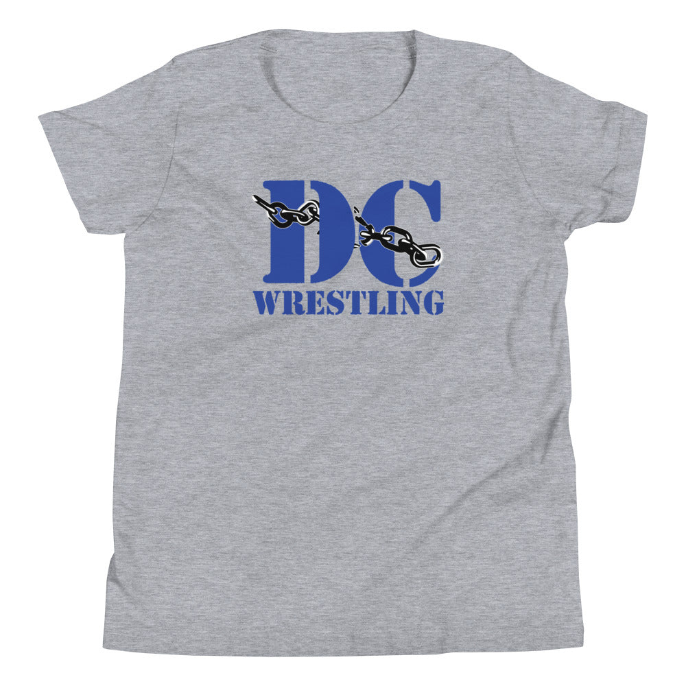 Dove Creek Wrestling  Grey  Youth Staple Tee