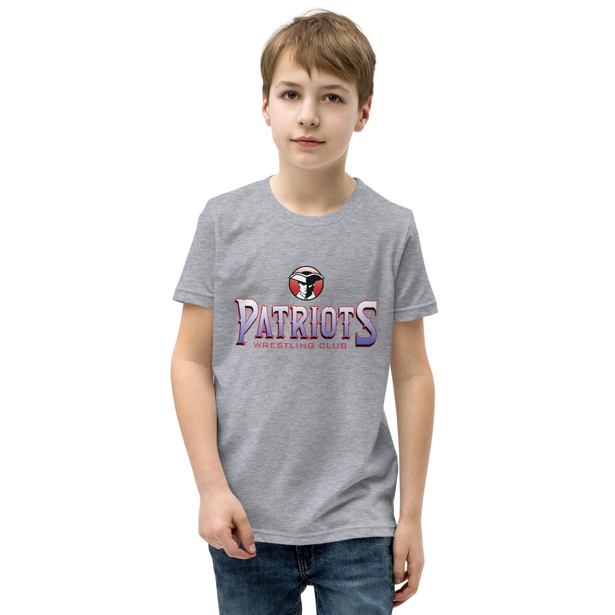 Patriots Wrestling Club Youth Long Sleeve Tee - Blue Chip Athletic