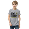 Staunton River State Champs  Grey Youth Staple Tee