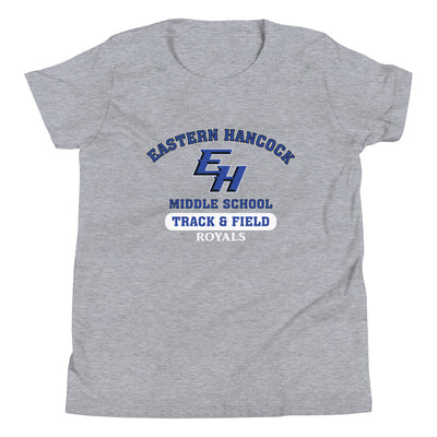 Eastern Hancock MS Track Royals Youth Staple Tee