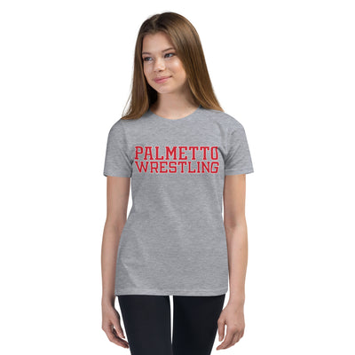 Palmetto Wrestling  Stripes Youth Staple Tee