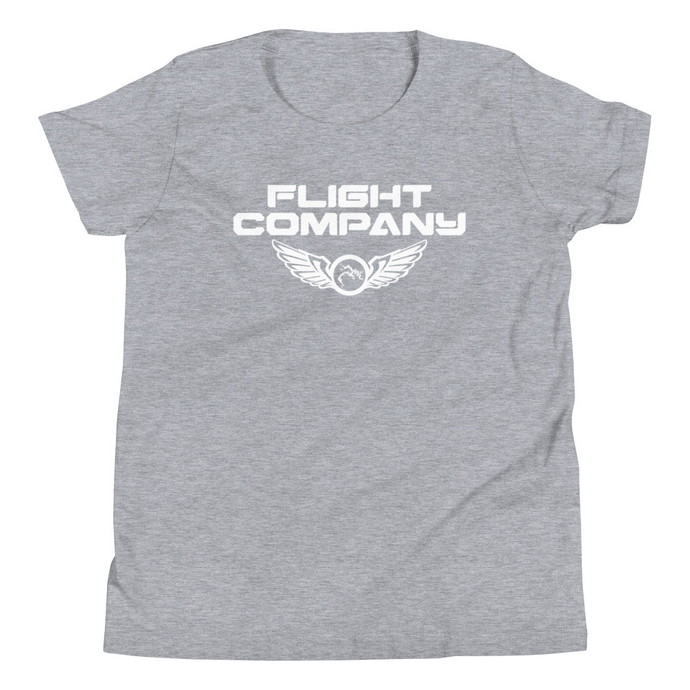 Flight Company  Grey Youth Staple Tee