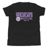 Louisburg HS Wrestling 2021-22 Super Soft Youth Short-Sleeve T-Shirt