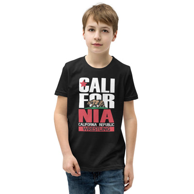California Wrestling Super Soft Youth Short-Sleeve T-Shirt